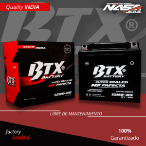 BATERIA YTZ7S-BS, 12V 7AH/ BTX (NMAX)